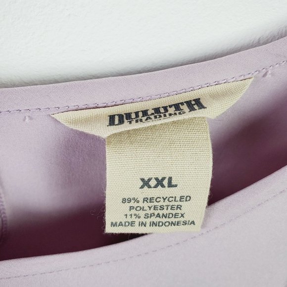 Duluth Trading Co. Women's Flexcellence Dress Lilac Purple, XXL, NWT - Picture 7 of 8